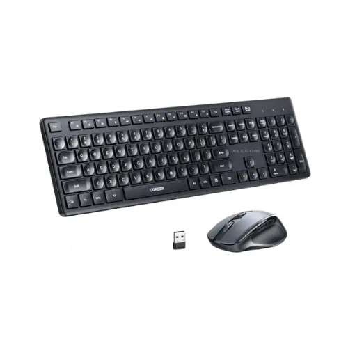 COMBO DE TECLADO Y RATÓN ERGONÓMICO INALÁMBRICO DE 2.4 GHZ MK006 UGREEN