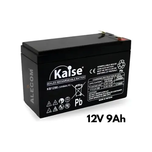 BATERIA VRLA AGM 12 9AH F2 KAISE
