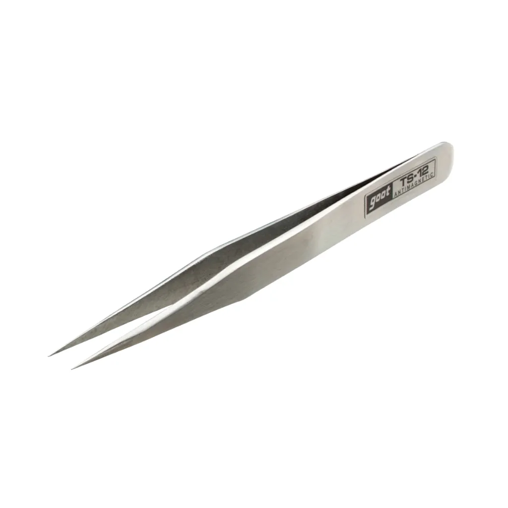 [TS-12] PINZA DE PRECISION RECTA PEQUEÑA GOOT ORIGINAL JAPAN