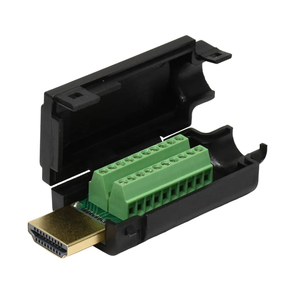 [YKZ-HDMIA3] PLUG HDMI P/ENTORNILLAR PLASTICO LANCOM