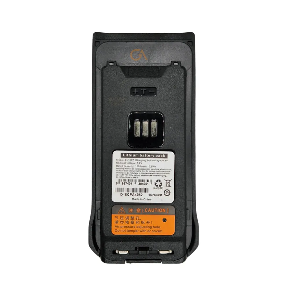 BATERIA PARA RADIOS BANDA LIBRE DE 1500mAh HYTERA