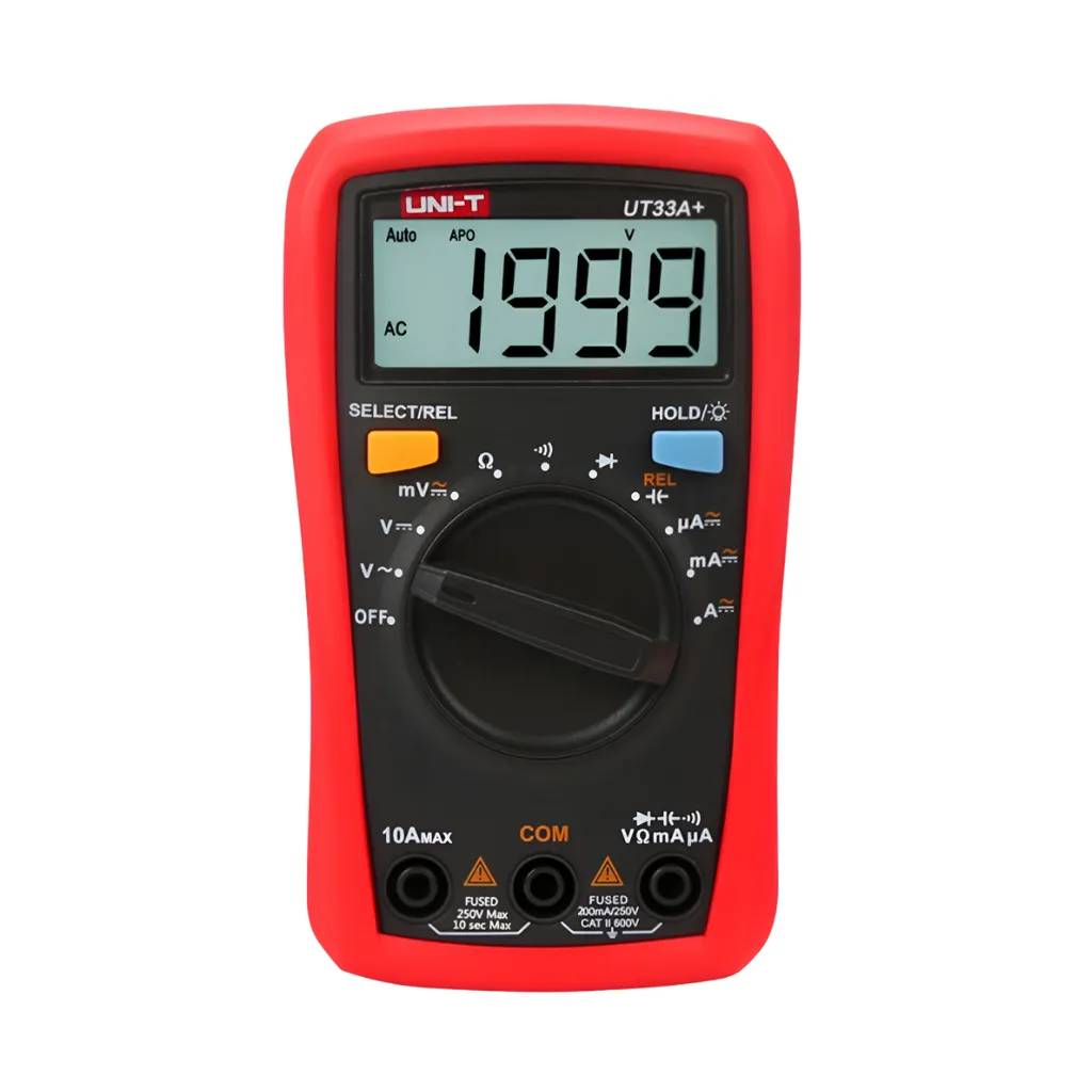 MULTIMETRO DIGITAL UT-33A+UNI-T