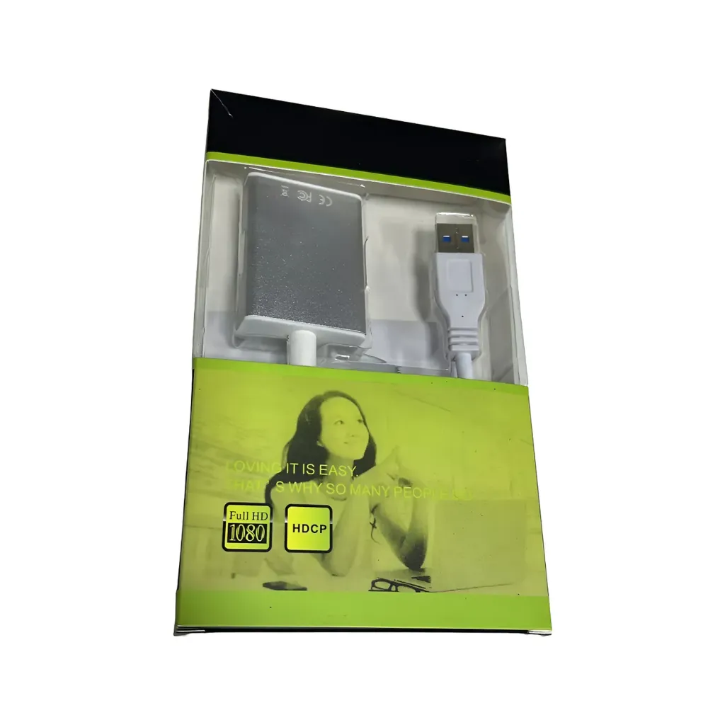 [HDM-U3.0] ADAPTADOR USB 3.0 A HDMI (ALUMINIO) SEITON