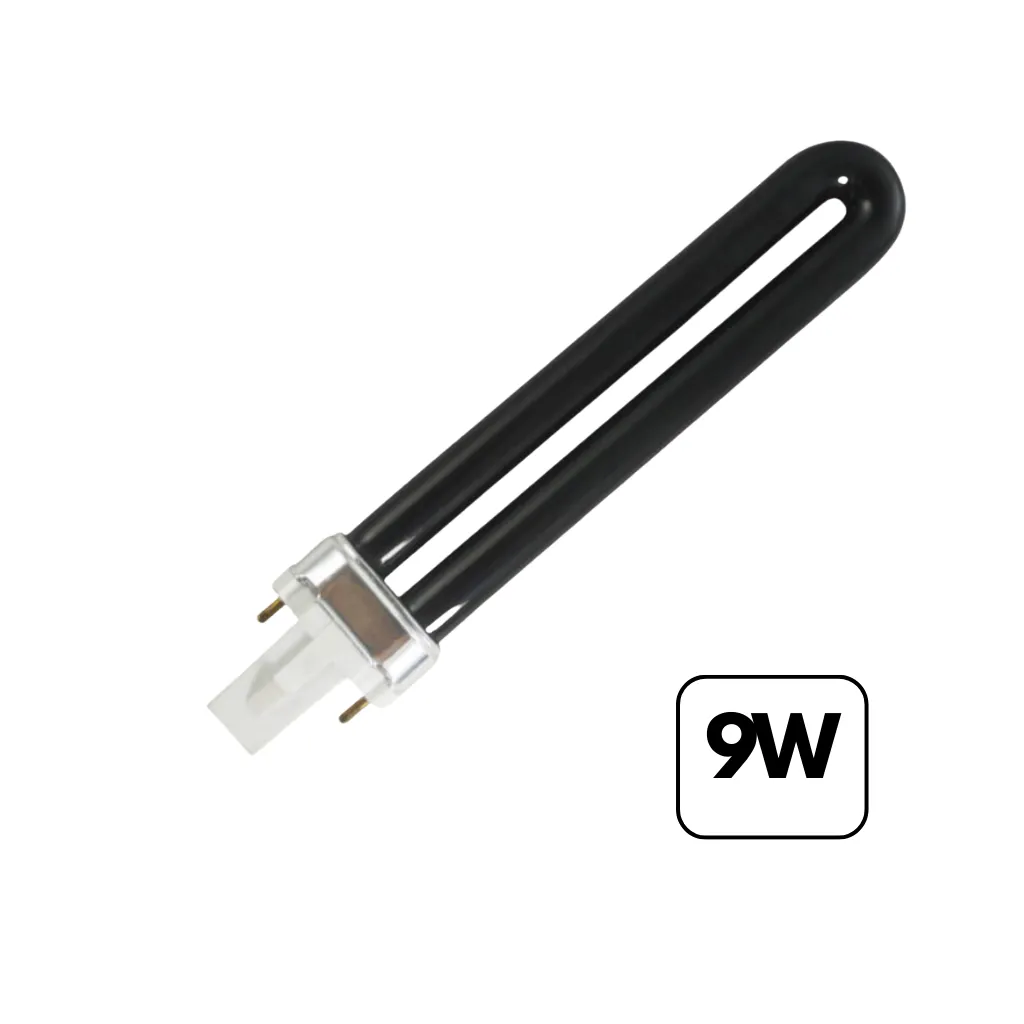[PLS-9WBLB] FLUORESCENTE P/DETECTOR DE BILLETES LILA 9W-220V 60HZ LUZ NEGRA OPALUX