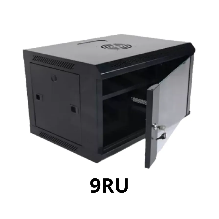 GABINETE DE PARED DESARMADO 9RU 530x450x400MM