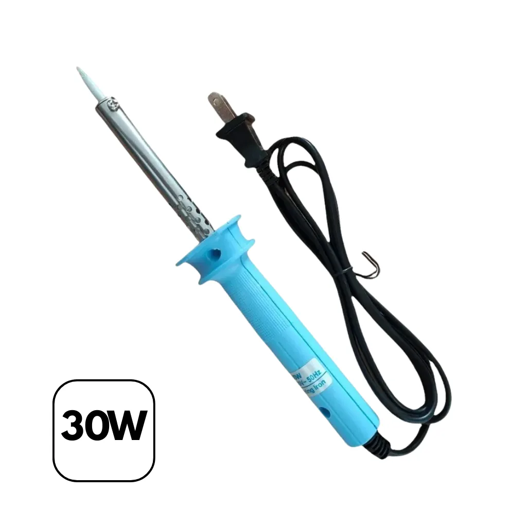 CAUTIN T/LAPIZ PUNTA DE PLATA MANGO CELESTE 30W TAKEMA