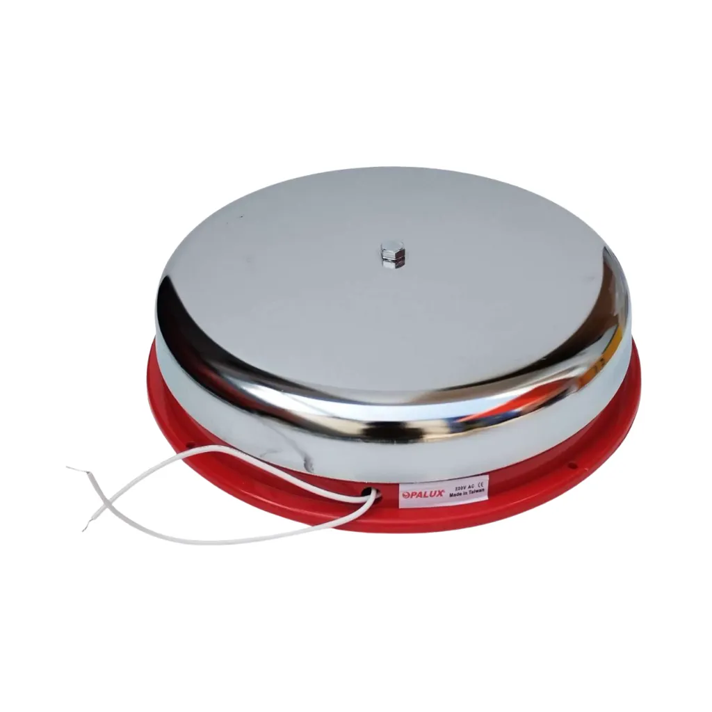 [72.12.220] TIMBRE REDONDO INDUSTRIAL 12 METAL 220V AC TAIWAN R OPALUX