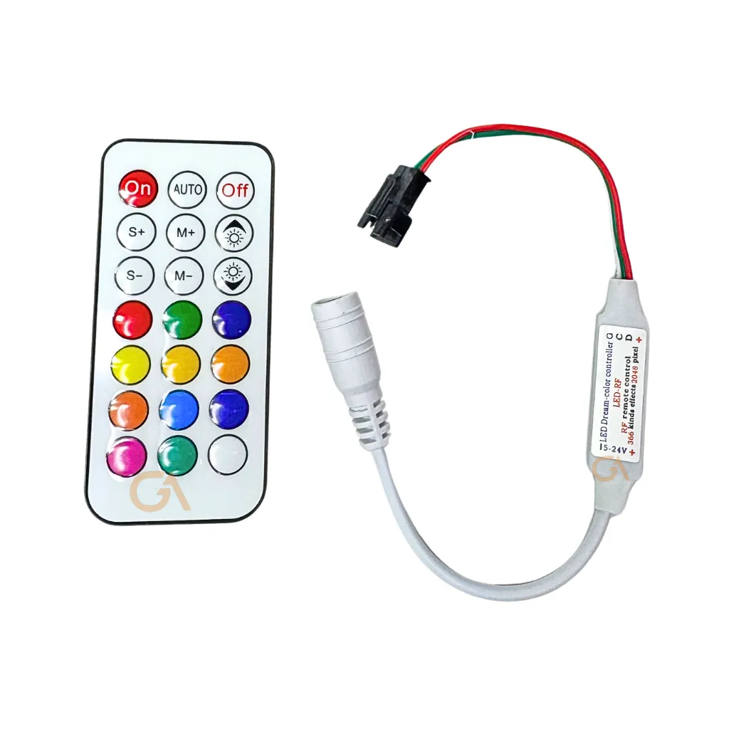 [IR-X2017] CONTROL P/CINTA LED RGB INTELIGENTE PIXEL WS2811