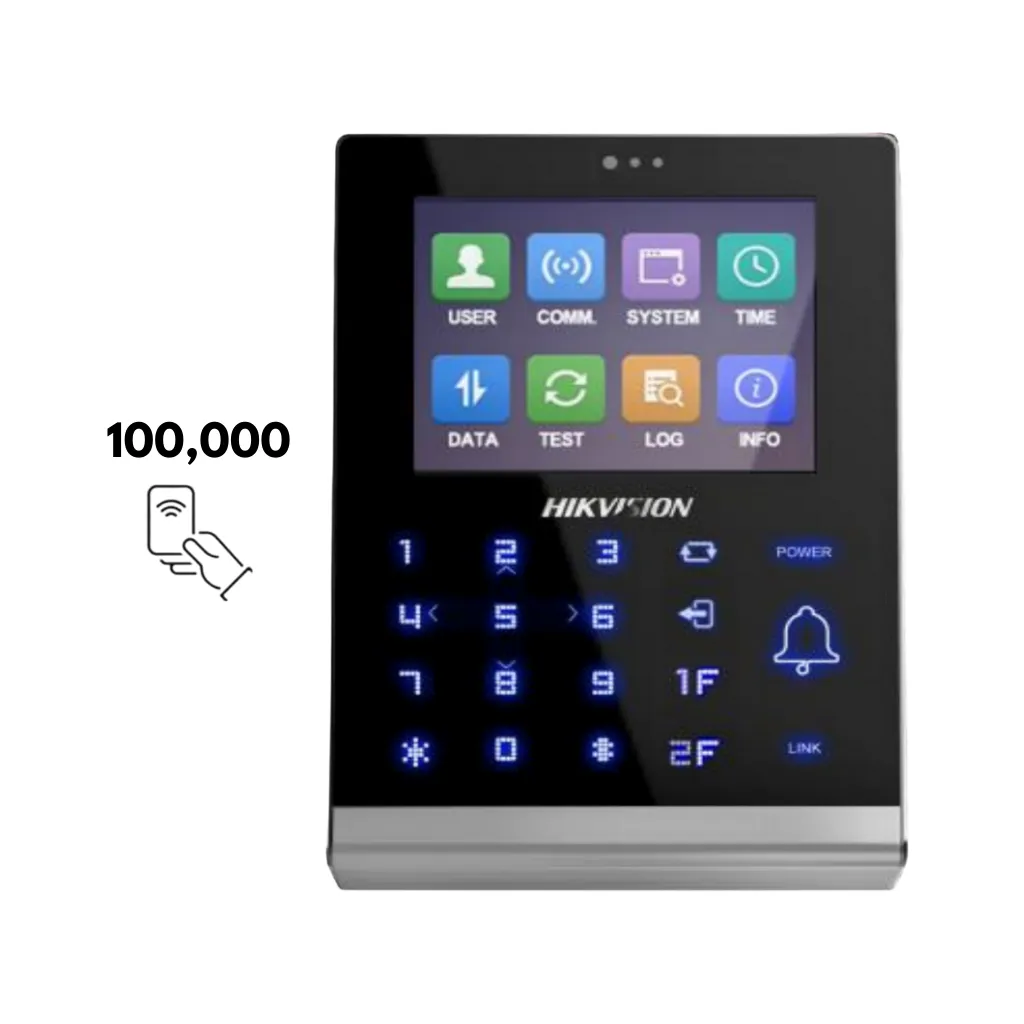 CONTROL DE ACCESO Y ASISTENCIA WI-FI HIKVISION