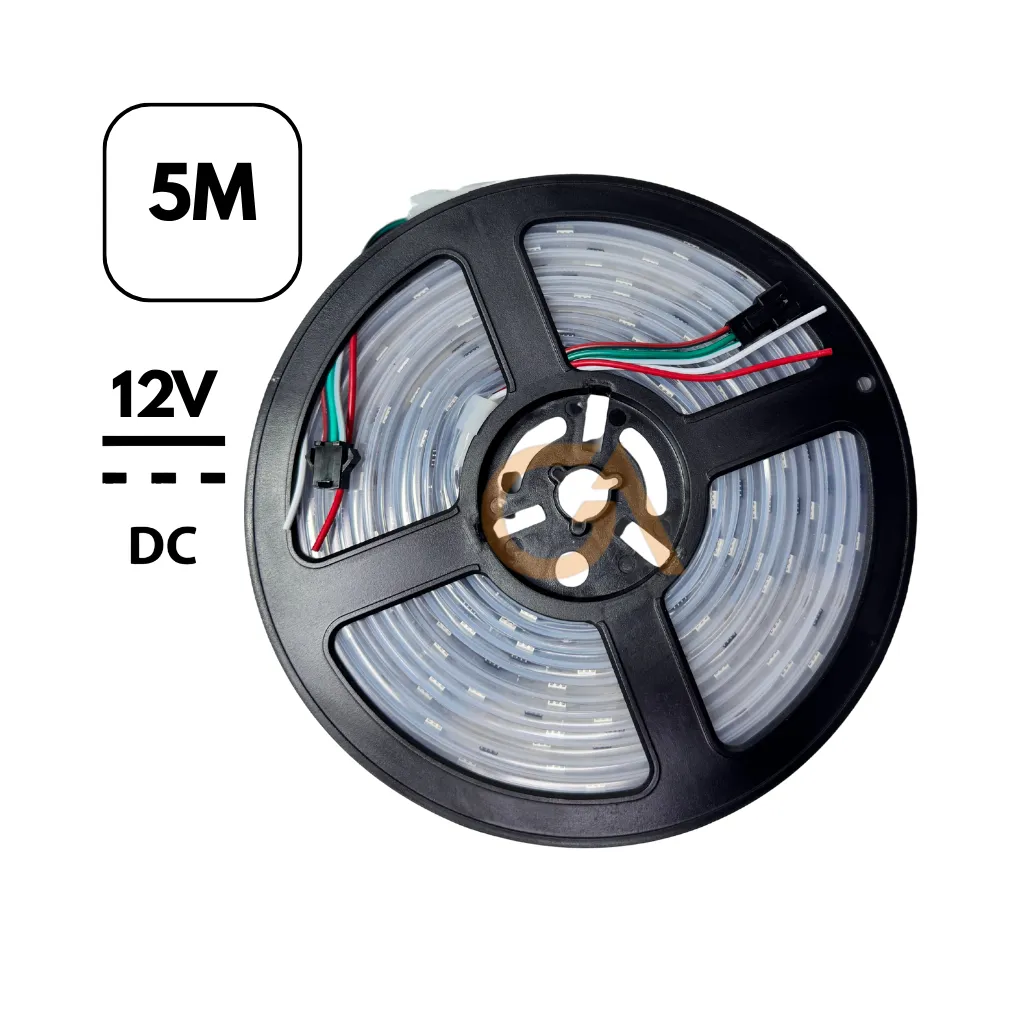 CINTA LED PIXEL RGB INTELIGENTE 5050-12VDC 30LED