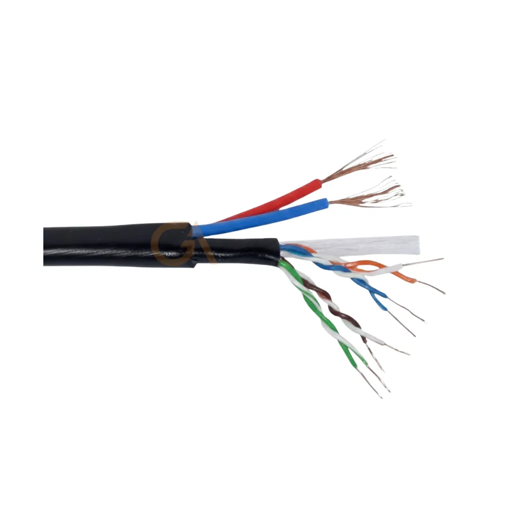 CABLE UTP CAT5E 0.45MM+2 COPPER NEGRO xMTS LANCOM