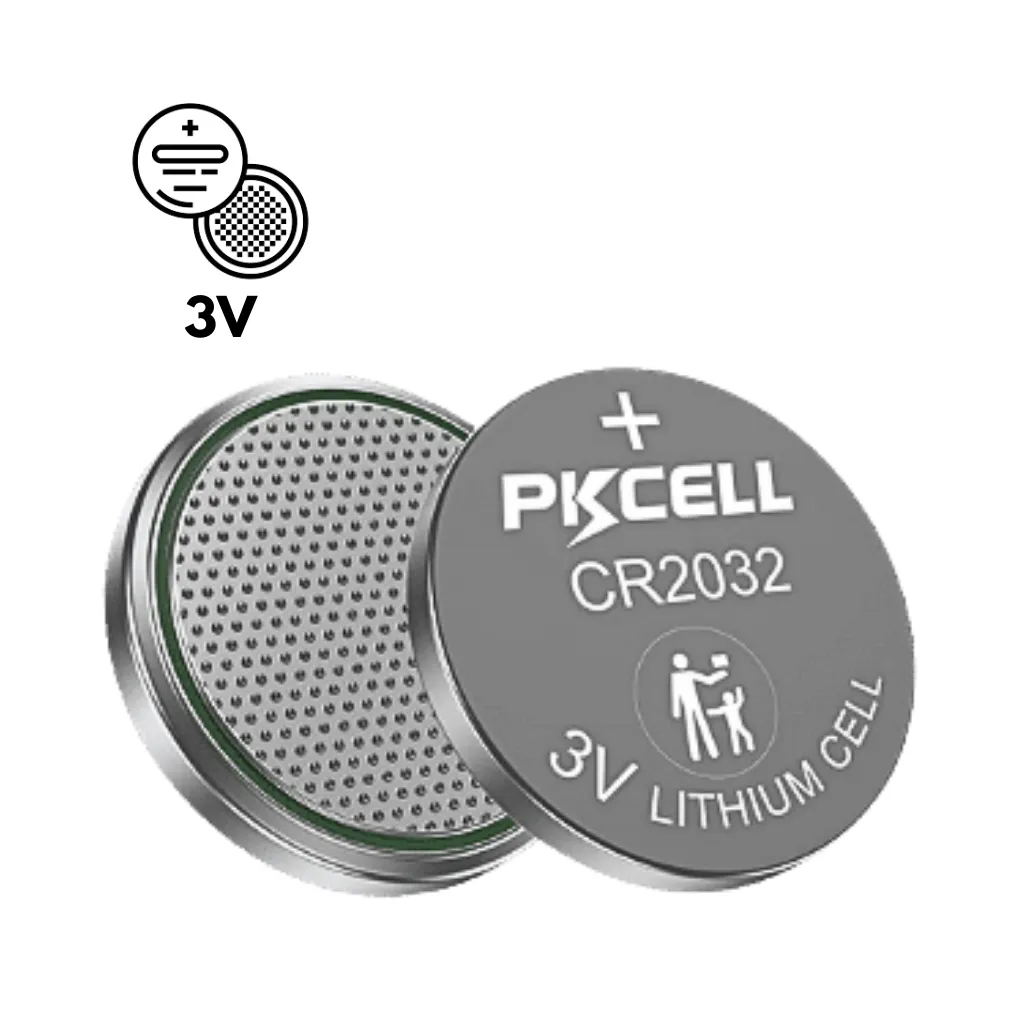 BATERIA TIPO BOTON 3V 210mA CR2032-5B xUND. PKCELL
