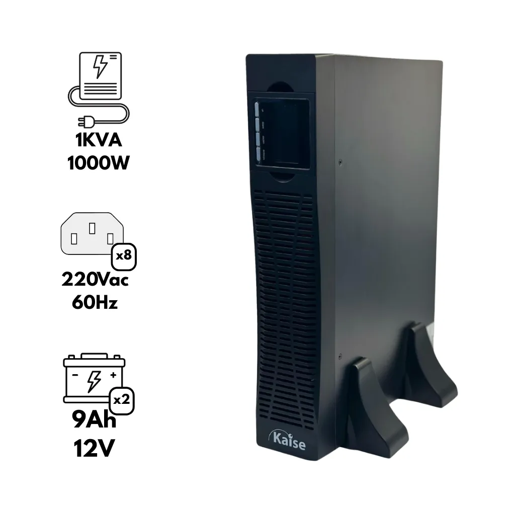 [KUKS-RT01] UPS RACK-TORRE MONOFASICO 1KVA KAISE