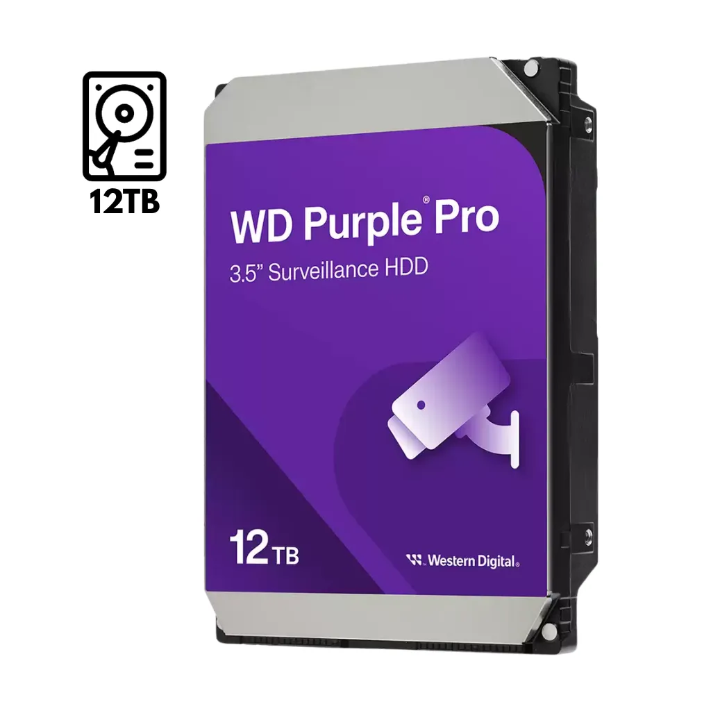 DISCO DURO PURPLE 12 TERAS PRO SATA WD