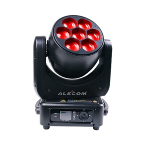 [AL-LED-740] CABEZA MOVIL WASH 740 7/40W 4 IN 1 RGBW LED CON EFECTOS DE ESTROBOS 200M:3.5° - 45 (AL-LED-740)