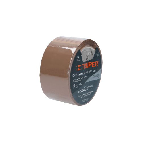 [12554] CINTA DE EMBALAJE CANELA GRANDE  50M"TRUPER"