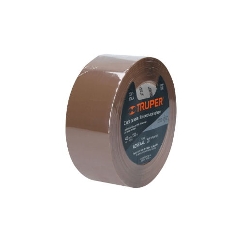 [12556] CINTA DE EMBALAJE CANELA GRANDE  150M"TRUPER"