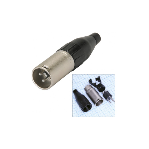 PLUG CANON AEREO 3P AC3MM 
 AMPHENOL
