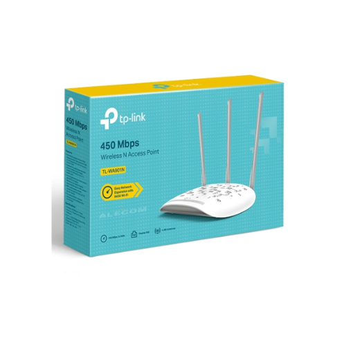 [TL-WA901N] ACCESS POINT 450 MBPS, 3 ANT, 1 PUERTO F.E. TP-LINK