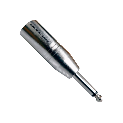 [LN-2015] ADAPTADOR DE PLUG XLR A PLUG MONO 6.35MM L&N-ACOUSTICS