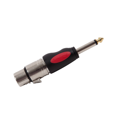 [CXA004] ADAPTADOR JACK CANON/PLUG MONO 6.35MM SOUNDKING