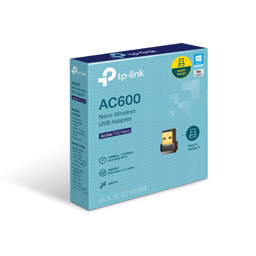 [ARCHER T2U NANO] ADAPTADOR NANO USB AC600 TP-LINK