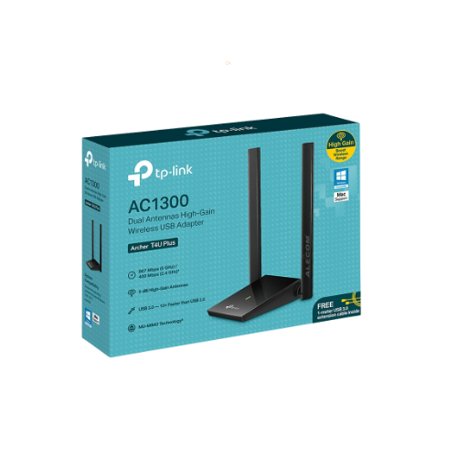 [ARCHER T4U PLUS] ADAPTADOR USB AC1300 DOBLE BANDA INALAMBRICO TP-LINK