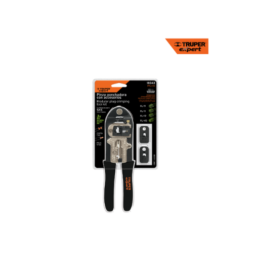 [18343] ALICATE CRIMPING RJ-45-09-11-12 PRJ-3X TRUPER