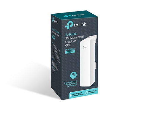 [CPE210] ANTENA CPE EXTERIOR DE 9dBi EN 2.4 GHz TP-LINK