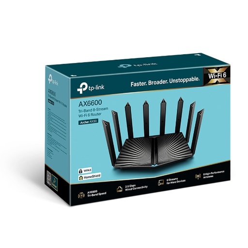 [ARCHER AX90] ARCHER AX90 ROUTER WI-FI 6 AX6600 TRIBANDA 8 TREAM WIFI6 TP-LINK