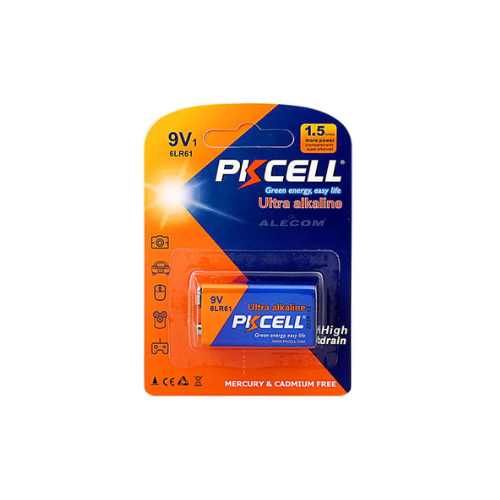 [6LR61] BATERIA ULTRA ALCALINA 9V PKCELL