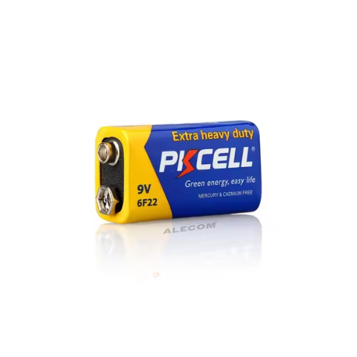 [6F22-9V-PKCELL] BATERIA EXTRA HEAVY DUTY (ZN-C) 9V x UND. PIKCELL