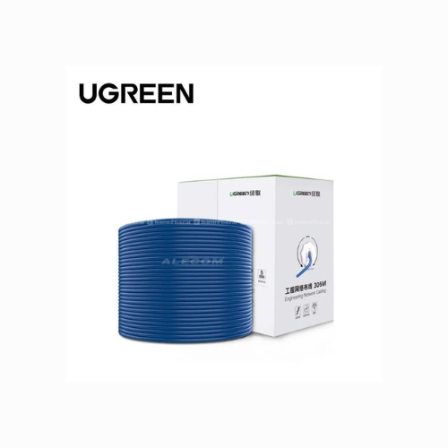 [11259] CABLE CAT6U/UTP 23AWG COBRE CJAx305MTS UGREEN