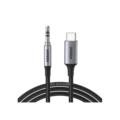 [20192] CABLE DE AUDIO USB TIPO C MACHO A MACHO DE 3,5 MM CON CHIP 1M