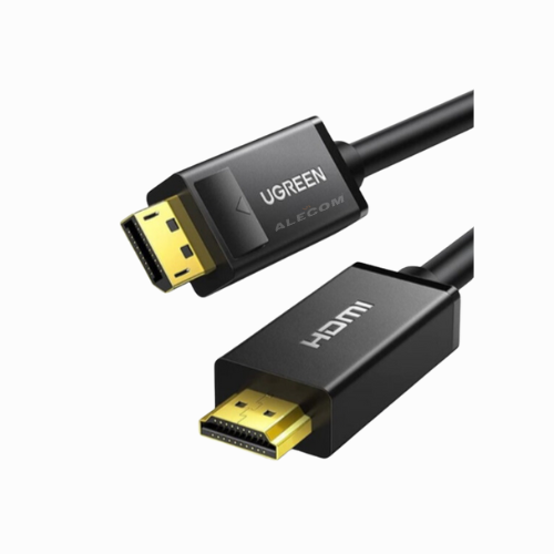 [10204] CABLE DISPLAYPORT MACHO A HDMI MACHO 4K NEGRO 5M UGREEN