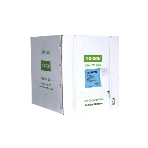 [3061 LSZH] CABLE UTP CAT-6 CCA 4PX23AWG CAJAX305MTS DIXON