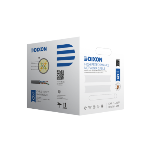 [9040/24 LSZH] CABLE UTP CAT-6 LSZH 4PX24AWG CAJAX305MTS DIXON