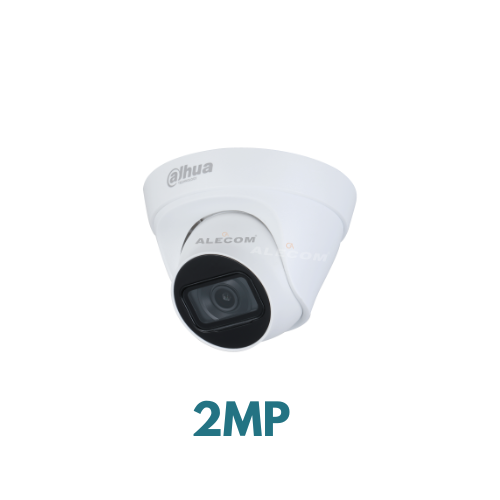 [IPC-HDW1230T1-S5] CAMARA DH-IPC-HDW1230T1N-S5 IP DOMO 2MP H.265 + DWDR IR30 IP67 POE DAHUA