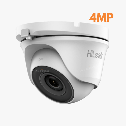 [THC-T140-M] CAMARA DOMO EXT. 4MP L-2.8MM IR-20MTS HILOOK
