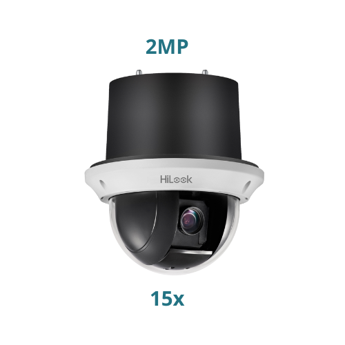[PTZ-N4215-DE3] CAMARA IP DOMO PTZ 2MP-15X D/N 100M IR P/TECHO HILOOK