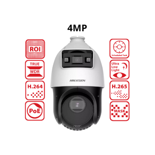 [DS-2SE4C425MWG-E] CAMARA PTZ TANDEMVU IP 4MP 25X DOBLE LENTE