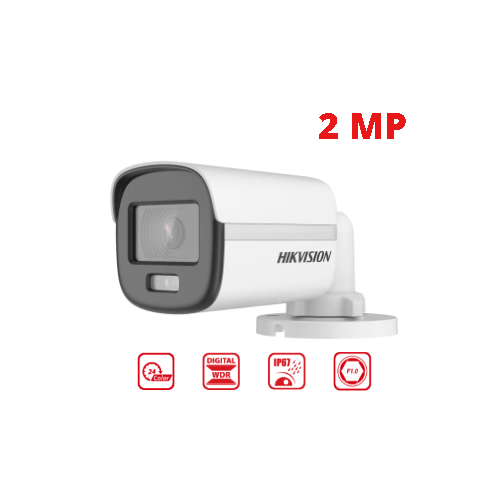 [DS-2CE10DF0T-PF] CAMARA TUBO 2MP COLOR VU LENTE 2.8MM (2) HIKVISION