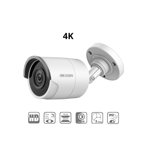 [DS-2CE17U8T-IT] CAMARA TUBO EXT. 8MP L-2.8MM TURBO  IP67 HIKVISION