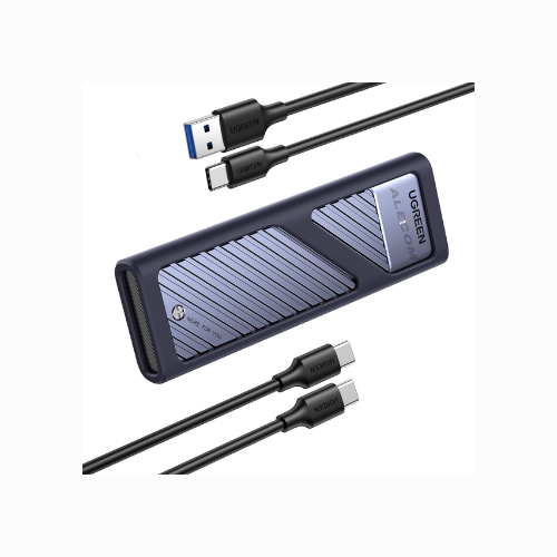 [90408] CASE P/M.2 NVMe/SATA SSD USB-C 3.1GEN2 USB-C/USB A 10G UGREEN