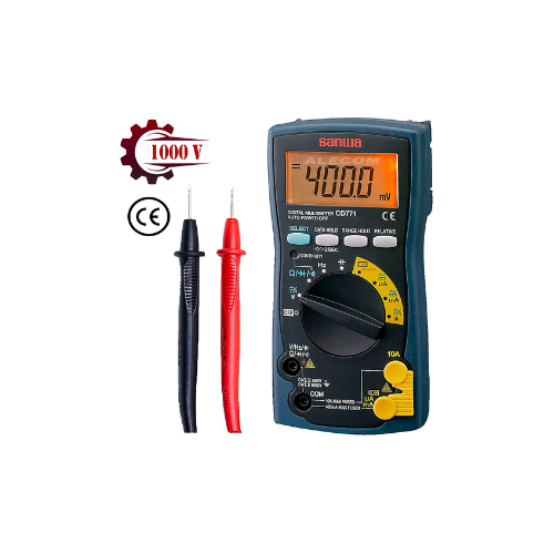 [CD771] MULTITESTER DIGITAL AUTORANGO AC/DC1000V SANWA