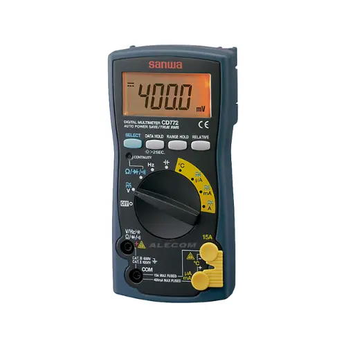 [CD772] MULTITESTER DIGITAL AUTORANGO C/TEMPERATURA SANWA