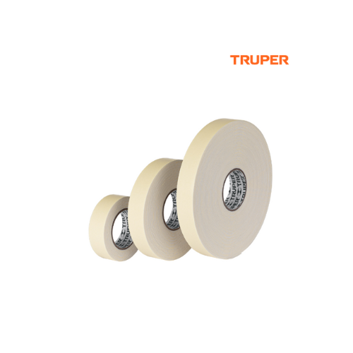 [11725] CINTA DE MONTAJE DOBLE CONTACTO 19MMX5M ( CDC-1950 ) TRUPER