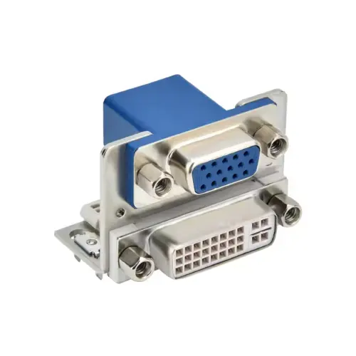 [DVI+VGA] CONECTOR CHASIS DVI 24+5PIN Y VGA HEMBRA