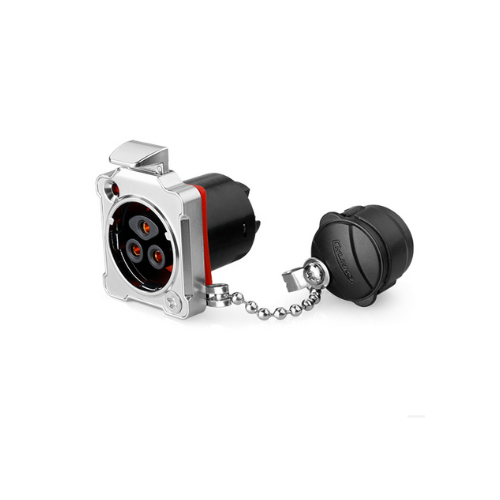 [BD-24-J03SX-03-201A] CONECTOR JACK 3 PINES TIPO BD24 METAL CNLINKO