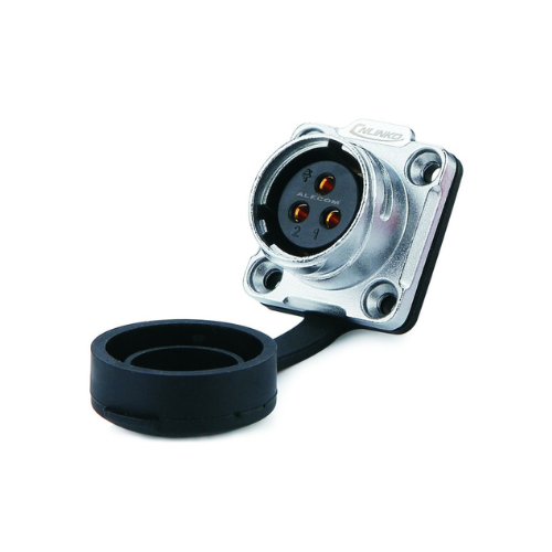 [DH-20-J03SX-03-401A] CONECTOR JACK 3 PINES TIPO HD20 METAL CNLINKO